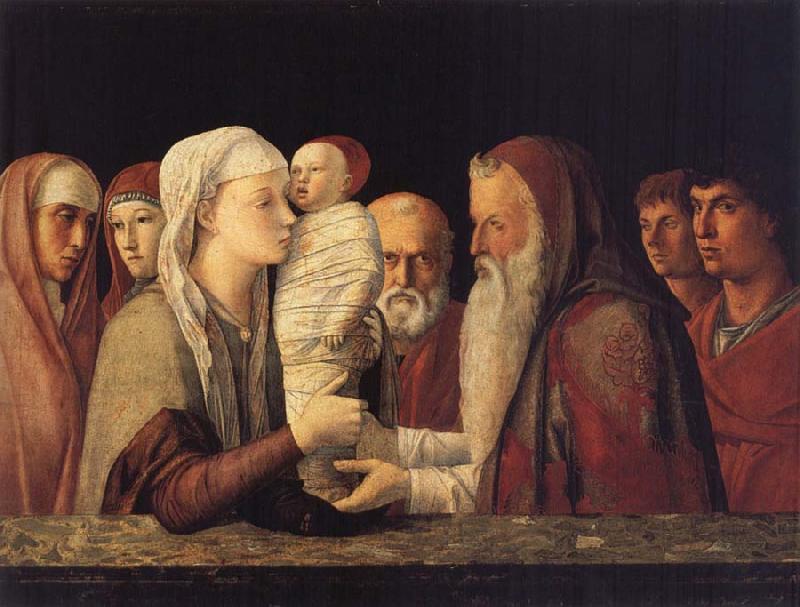 Gentile Bellini Presentation in the Temple oil painting image